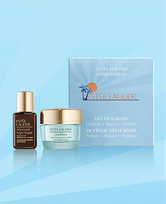 Build your 3-Pc Gift! Free Moisturizer + Serum Duo with any $39.50 Estee Lauder purchase (Up to a $110 Value)