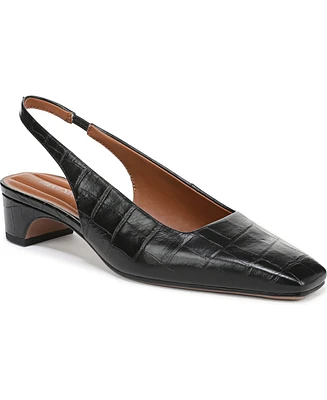 Franco Sarto Women's Lyanna Square Toe Slingback Pumps