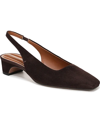 Franco Sarto Women's Lyanna Square Toe Slingback Pumps
