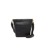 Susu Italian Leather Crossbody Bag Medium Size Shoulder Bag Black Purse Women's Handbag