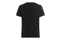 Olsen Women's Embroidered Trim T-Shirt