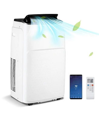 13000 Btu(Ashrae) Portable Air Conditioner with App and Heater