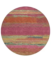 Addison Chantille Machine Washable ACN1281 8'x8' Round Area Rug
