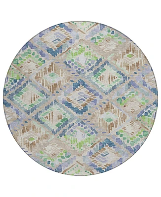 Addison Chantille Machine Washable ACN1326 8'x8' Round Area Rug