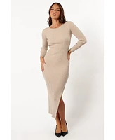 Petal and Pup Women's Ainsley Long Sleeve Midi Dress
