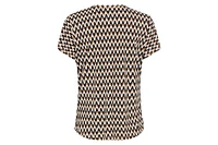 Olsen Women's Waved Striped T-Shirt
