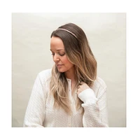 Thin All that Glitters Headband - Pink + Silver