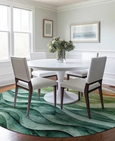 Addison Chantille Machine Washable ACN1242 8'x8' Round Area Rug