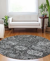 Addison Chantille Machine Washable ACN1322 8'x8' Round Area Rug