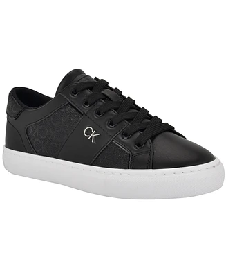 Calvin Klein Women's Charie Logo Lace-up Sneakers