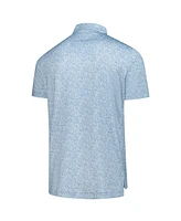 Peter Millar Men's Light Blue Kentucky Derby Performance Polo Shirt