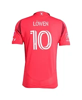 Adidas Men's Eduard Lowen Red St. Louis City Sc 2025 Forever Authentic Player Jersey