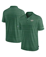 Nike Men's Green New York Jets Sideline Lock Up Victory Performance Polo Shirt
