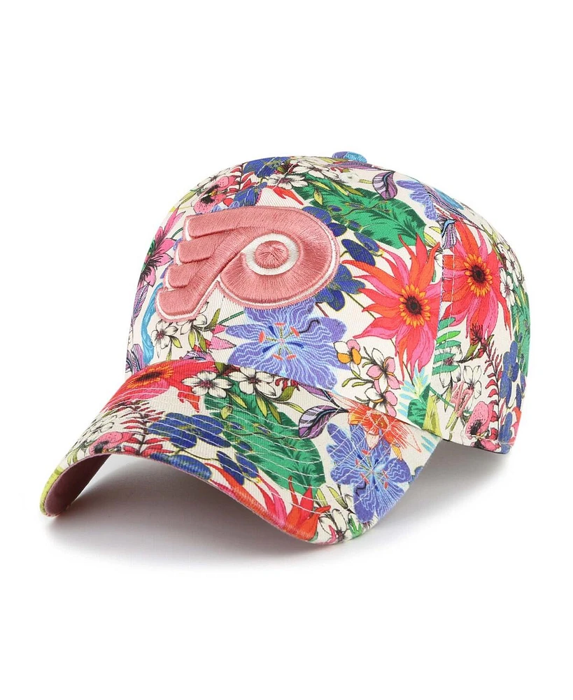 '47 Brand Women's Cream Philadelphia Flyers Pollinator Clean Up Adjustable Hat