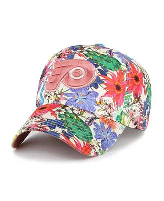 '47 Brand Women's Cream Philadelphia Flyers Pollinator Clean Up Adjustable Hat