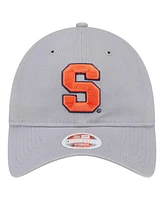 New Era Women's Gray Syracuse Orange Logo 9TWENTY Adjustable Hat