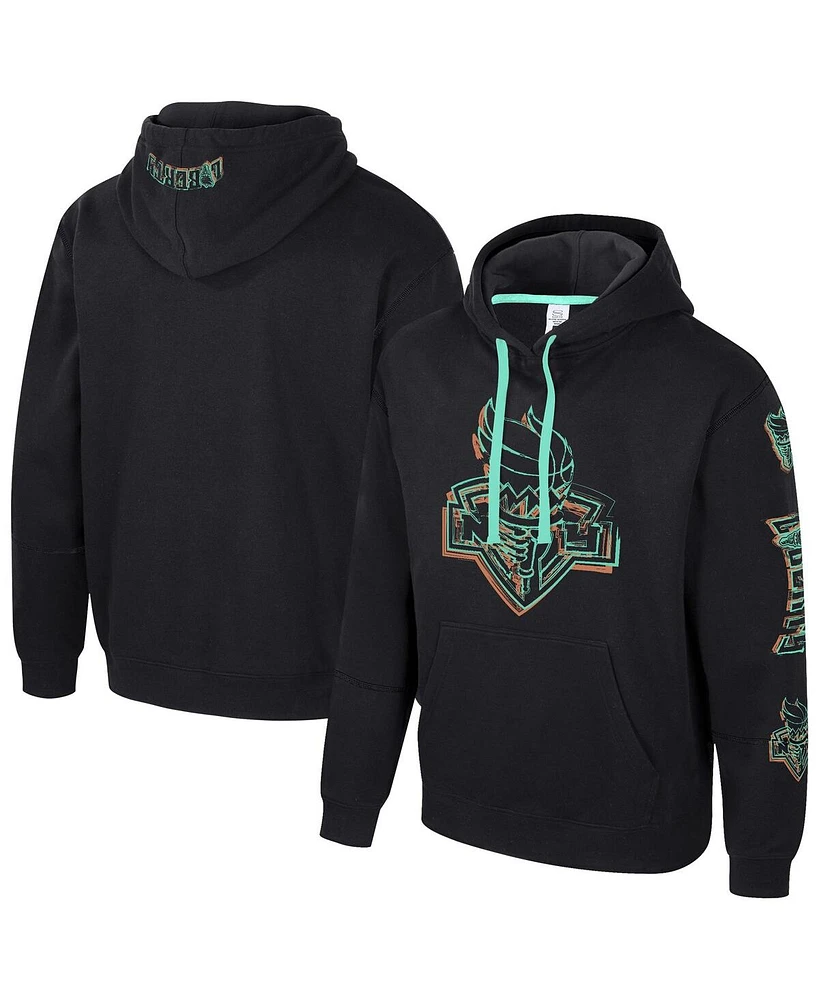 Stadium Essentials Men's and Women's Black New York Liberty Elementized Pullover Hoodie