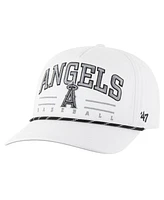 '47 Brand Men's White Los Angeles Angels Roscoe Speckle Hitch Adjustable Hat