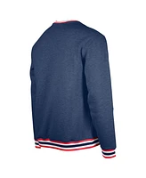New Era Men's Navy Atlanta Braves Father's Day Pullover Sweatshirt