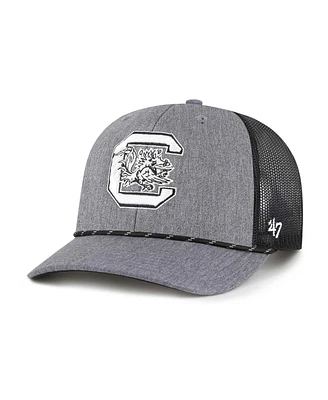 '47 Brand Men's Gray South Carolina Gamecocks Carbon Rope Adjustable Hat