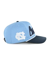 '47 Brand Men's Carolina Light Blue North Carolina Tar Heels Drop shadow Rope Hitch Adjustable Hat