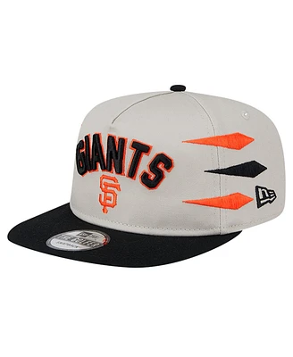 New Era Men's Cream San Francisco Giants Iron Golfer Snapback Hat