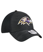 New Era Men's Black Baltimore Ravens Active Camo 39THIRTY Flex Hat
