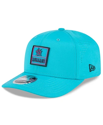 New Era Men's Teal Miami Marlins 2025 City Connect 9SEVENTY Adjustable Hat