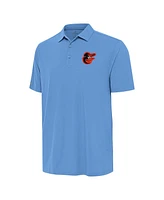 Antigua Men's Powder Blue Baltimore Orioles Era Polo Shirt