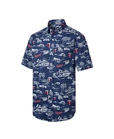 Reyn Spooner Men's Navy Minnesota Twins Kekai Performance Button-Down Shirt