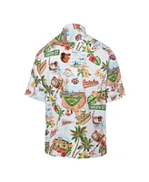 Reyn Spooner Men's White Baltimore Orioles Scenic Button-Up Shirt