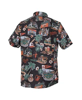 Reyn Spooner Men's Black Baltimore Orioles Scenic Tri-Blend Button-Down Shirt