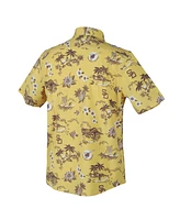 Reyn Spooner Men's Yellow San Diego Padres Kekai Button-Down Shirt
