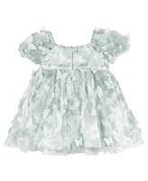 Rare Editions Baby Girls 3D Butterfly Dress