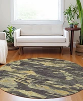Addison Chantille Machine Washable ACN1344 8'x8' Round Area Rug