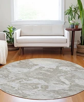 Addison Chantille Machine Washable ACN1384 8'x8' Round Area Rug