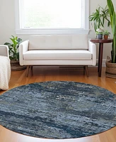 Addison Chantille Machine Washable ACN1394 8'x8' Round Area Rug