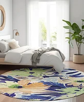 Addison Chantille Machine Washable ACN1484 8'x8' Round Area Rug