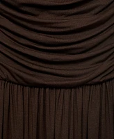 Mango Women's Combined Strapless Dress