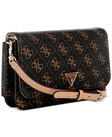 Guess Noelle Ii Logo Crossbody Flap Bag