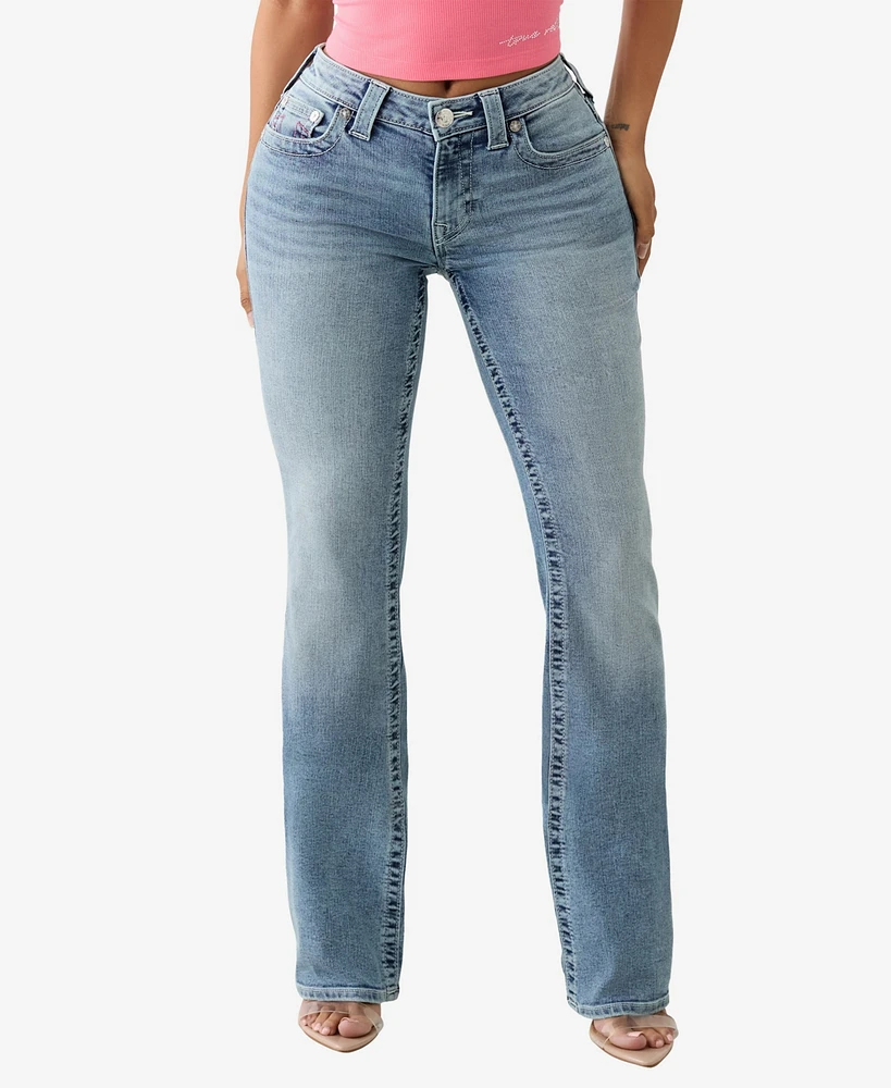 True Religion Women's Becca I Love Bootcut Jeans