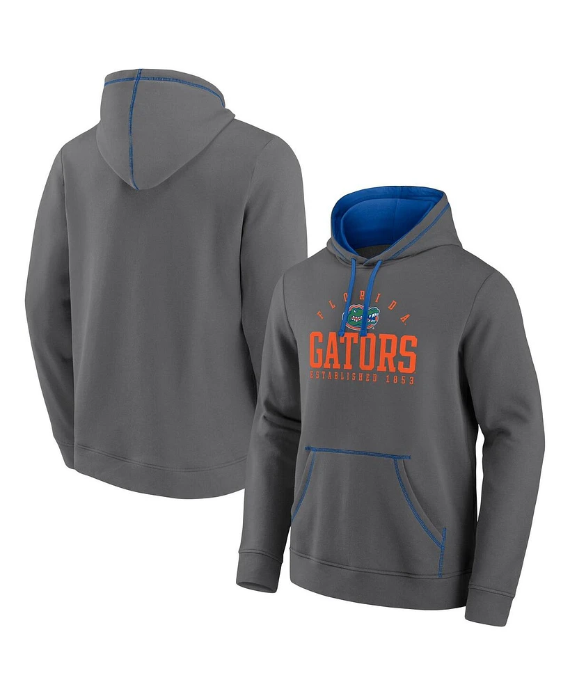 Fanatics Men's Gray Florida Gators Toppler Fleece Pullover Hoodie