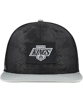 Fanatics Men's Black Los Angeles Kings Authentic Pro Rink Snapback Hat