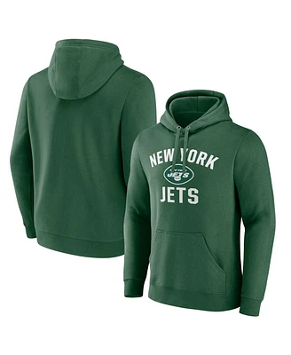 Fanatics Men's Green New York Jets Victory Arch Pullover Hoodie