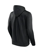 Fanatics Men's Black New Jersey Devils Authentic Pro Fleece Pullover Hoodie
