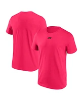 Fanatics Men's Pink Formula 1 Mini Logo T-Shirt