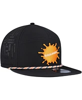 New Era Men's Black Nickelodeon Rope Trucker 9FIFTY Adjustable Hat