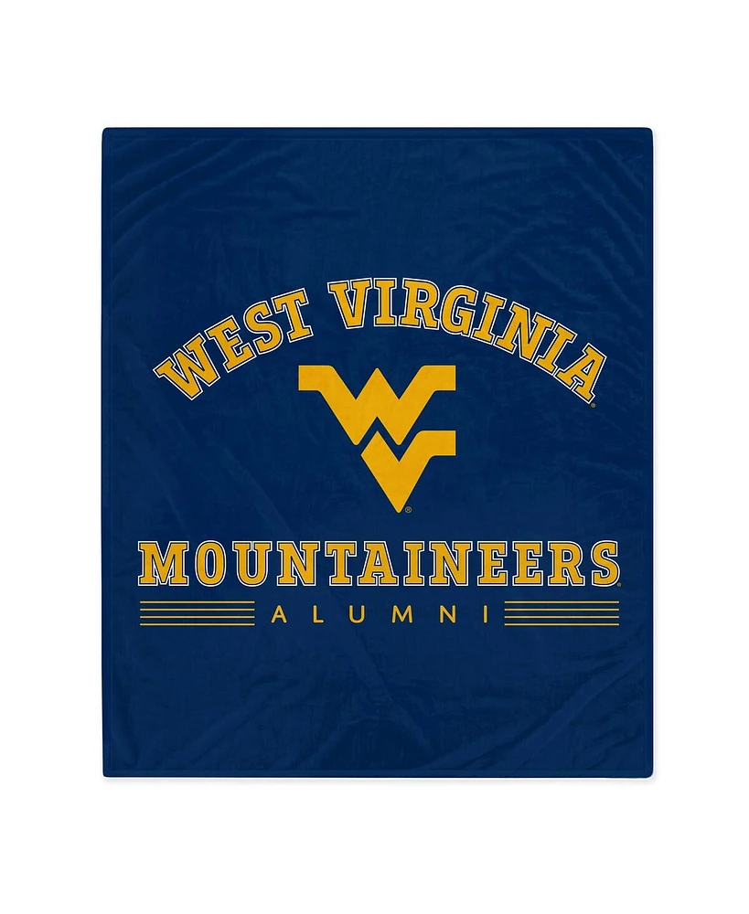 Pegasus Home Fashions West Virginia Mountaineers 60'' x 70'' Alumni Fleece Blanket