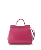 Pre-Owned Dolce & Gabbana Miss Sicily Bag Leather