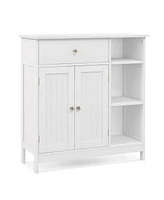 Freestanding Kitchen Cupboard Storage Organizer with 1 Large Drawer